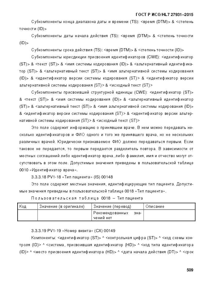 ГОСТ Р ИСО/HL 7 27931-2015, страница 516